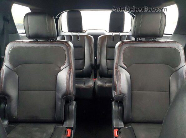 1FM5K8D84KGA85655 2019 FORD FORD EXPLORER Угольный Вид задних сидений