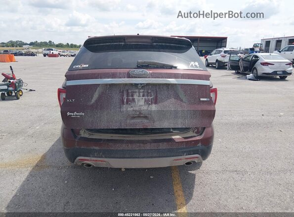 1FM5K8D85GGC12467 2016 FORD EXPLORER Бордовый 