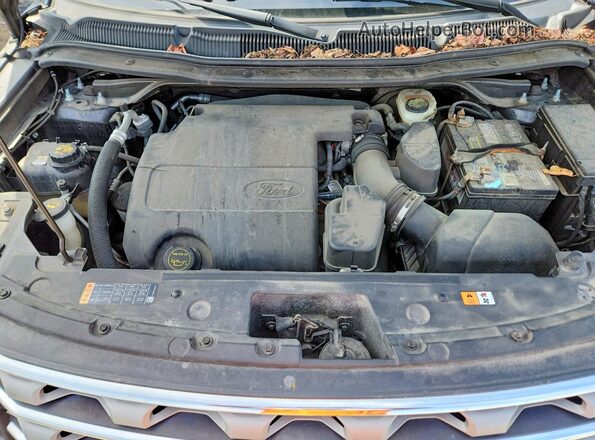 1FM5K8D85HGA21391 2017 FORD EXPLORER Black Widok komory silnika