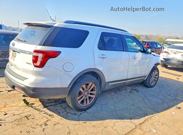 1FM5K8D85KGA13461 2019 FORD EXPLORER Белый Задняя правая четверть