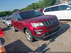 2016 Ford Explorer Xlt Red vin: 1FM5K8D86GGC05835