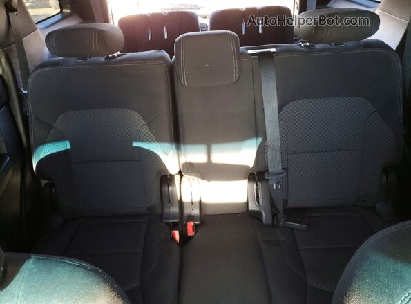 1FM5K8D86HGA22694 2017 FORD EXPLORER Silver Rear seats view