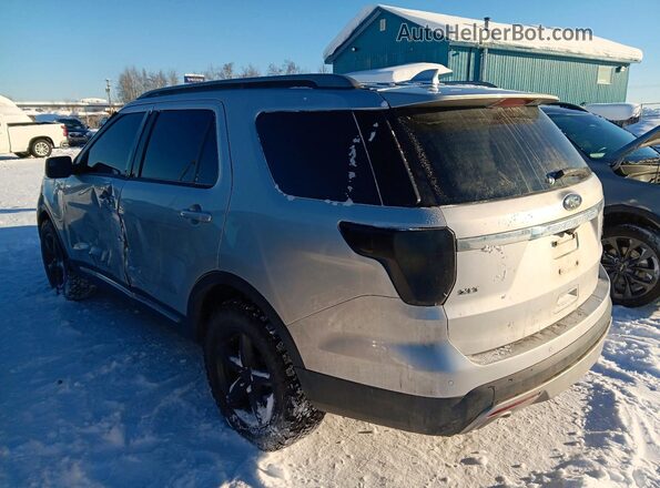 1FM5K8D86HGD05094 2017 FORD EXPLORER Серебряный Задняя левая четверть
