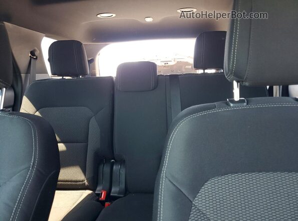 1FM5K8D86JGC01453 2018 FORD EXPLORER Burgundy Vista de los asientos traseros