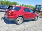 2018 Ford Explorer Xlt Burgundy vin: 1FM5K8D86JGC01453