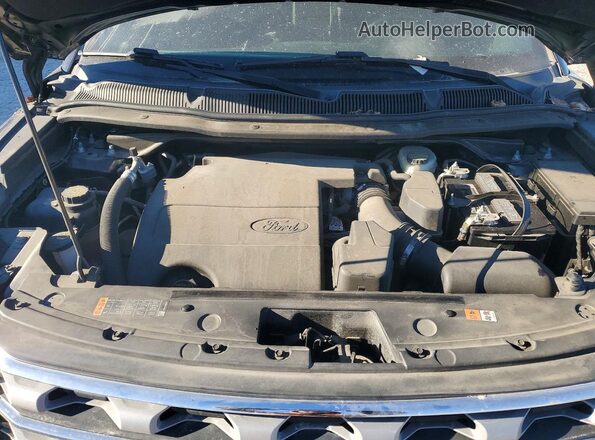 1FM5K8D87GGD24719 2016 FORD EXPLORER Черный Вид подкапотного пространства