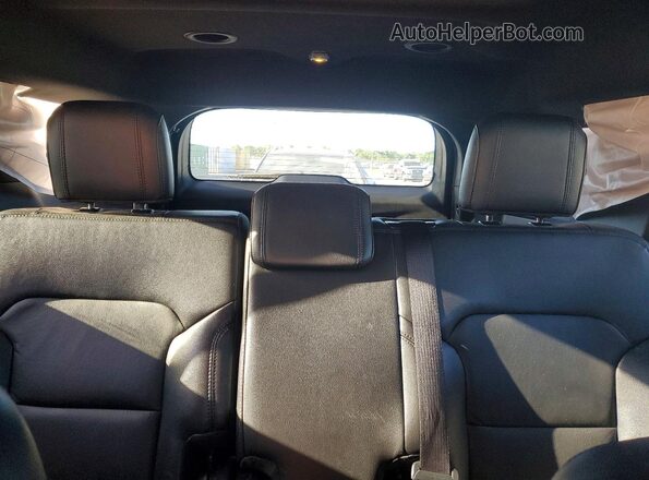 1FM5K8D87GGD24719 2016 FORD EXPLORER Черный Вид задних сидений