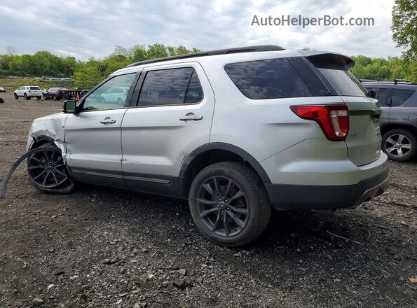 1FM5K8D87HGA83620 2017 FORD EXPLORER Серебряный Задняя левая четверть