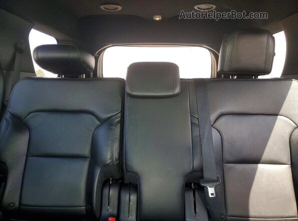 1FM5K8D87HGA92768 2017 FORD EXPLORER Синий Вид задних сидений