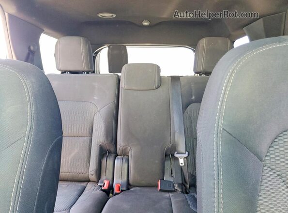 1FM5K8D87HGC85826 2017 FORD EXPLORER Белый Вид задних сидений