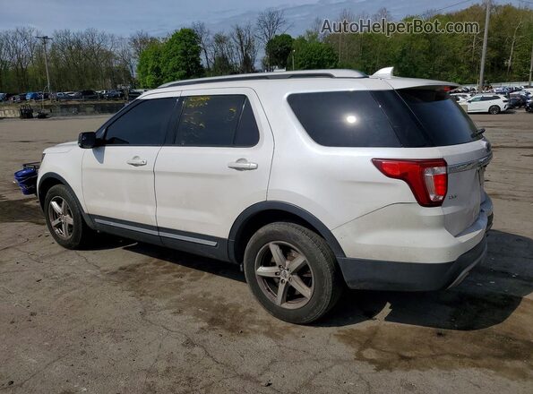 1FM5K8D87HGD74716 2017 FORD EXPLORER White Tył lewy