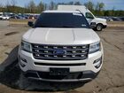 2017 Ford Explorer Xlt White vin: 1FM5K8D87HGD74716