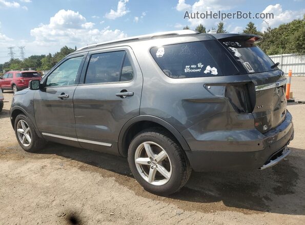 1FM5K8D87HGD81343 2017 FORD EXPLORER Charcoal Tył lewy