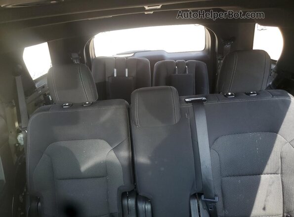 1FM5K8D87HGD81343 2017 FORD EXPLORER Charcoal Widok tylnych siedzeń