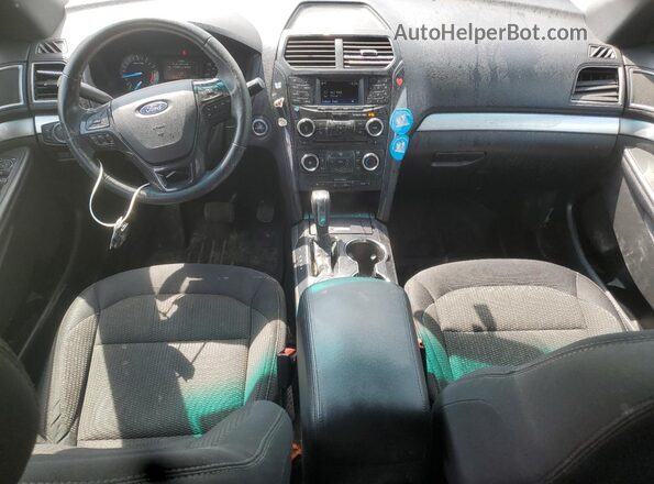1FM5K8D87HGD81343 2017 FORD EXPLORER Charcoal Widok deski rozdzielczej