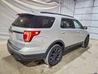 2018 Ford Explorer Xlt Silver vin: 1FM5K8D87JGC89106