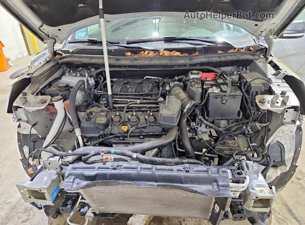 1FM5K8D87JGC89106 2018 FORD EXPLORER Silver Widok komory silnika