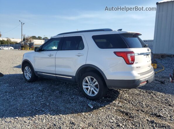 1FM5K8D87KGA49202 2019 FORD FORD EXPLORER Белый Задняя левая четверть