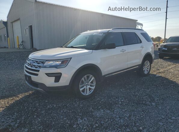 1FM5K8D87KGA49202 2019 FORD FORD EXPLORER Белый Передняя левая четверть