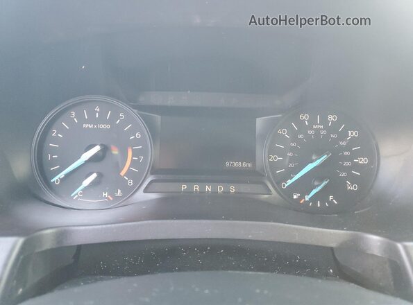 1FM5K8D87KGA49202 2019 FORD FORD EXPLORER Белый Вид щитка приборов