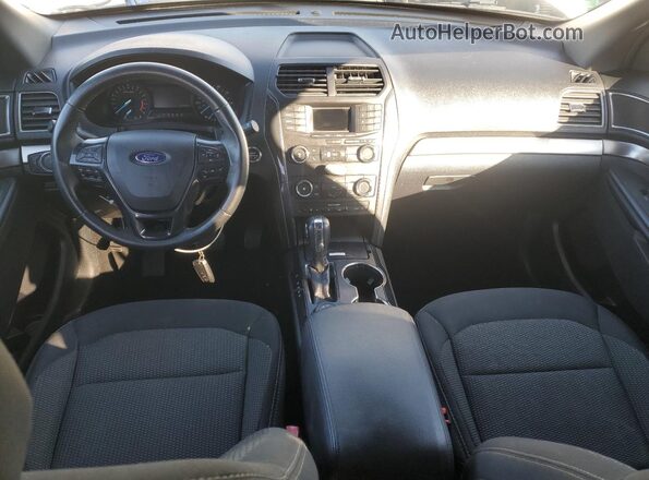 1FM5K8D87KGA49202 2019 FORD FORD EXPLORER Белый Вид панели приборов
