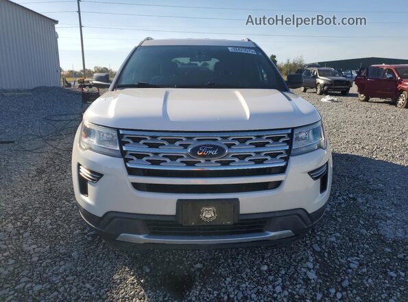 1FM5K8D87KGA49202 2019 FORD FORD EXPLORER Белый Вид спереди