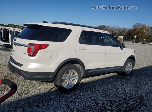 1FM5K8D87KGA49202 2019 FORD FORD EXPLORER Белый Задняя правая четверть