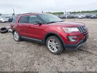 2017 Ford Explorer Xlt Red vin: 1FM5K8D88HGA02186