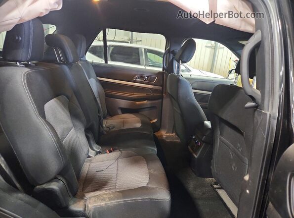 1FM5K8D88JGC15967 2018 FORD FORD EXPLORER Черный Вид задней части салона