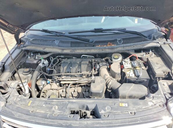 1FM5K8D88KGA38449 2019 FORD EXPLORER Maroon Widok komory silnika
