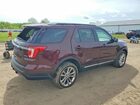 2019 Ford Explorer Xlt Maroon vin: 1FM5K8D88KGA38449
