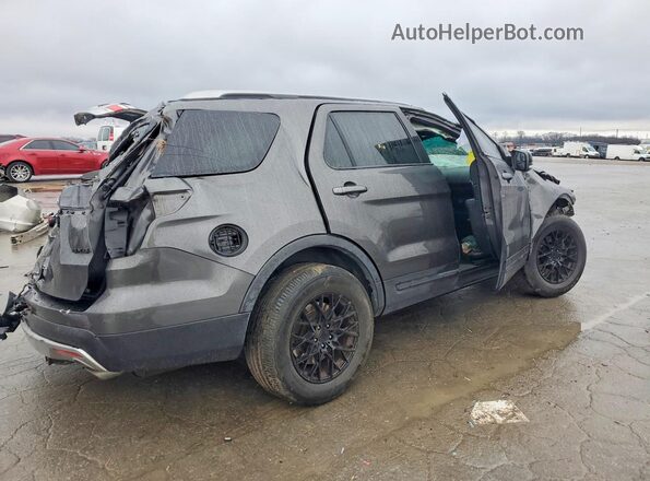 1FM5K8D89GGA05659 2016 FORD EXPLORER Серый Задняя правая четверть
