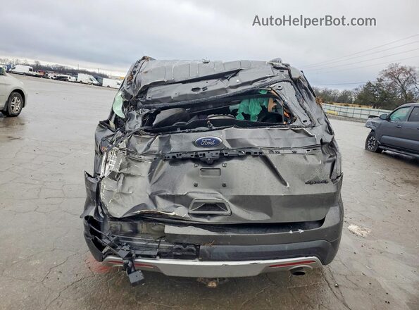 1FM5K8D89GGA05659 2016 FORD EXPLORER Серый Вид сзади