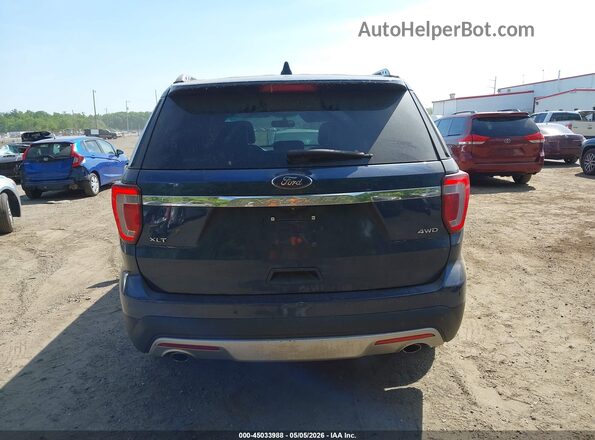 1FM5K8D89GGA22252 2016 FORD FORD EXPLORER Синий 