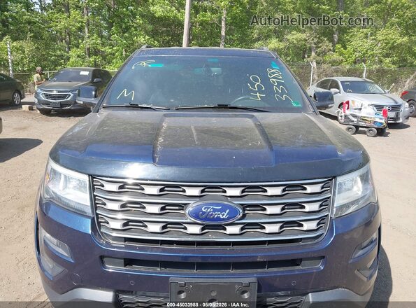 1FM5K8D89GGA22252 2016 FORD FORD EXPLORER Синий Вид спереди