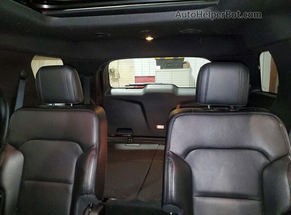 1FM5K8D89GGD23832 2016 FORD EXPLORER Красный Вид задних сидений