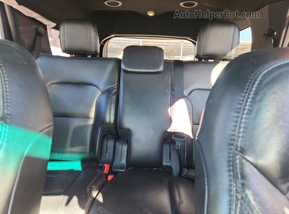 1FM5K8D89HGA83179 2017 FORD EXPLORER Черный Вид задних сидений