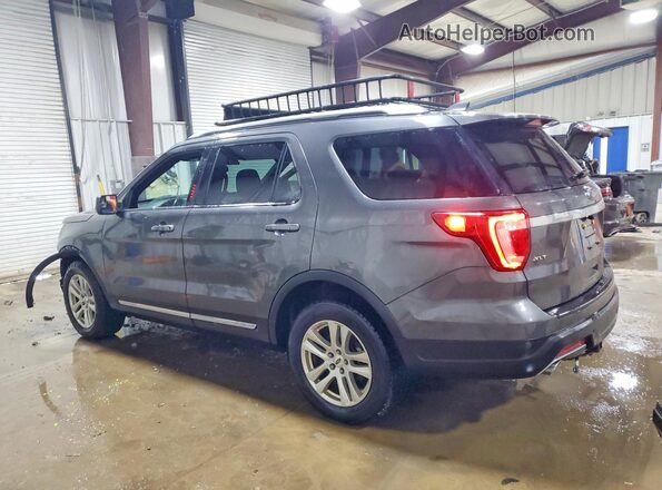 1FM5K8D89JGA65335 2018 FORD EXPLORER Gray Tył lewy