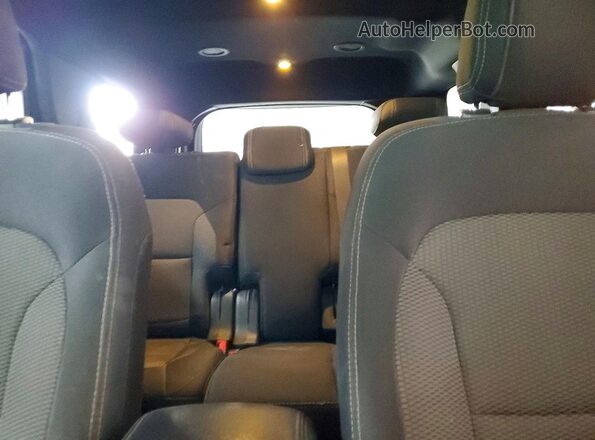 1FM5K8D89JGA65335 2018 FORD EXPLORER Gray Widok tylnych siedzeń