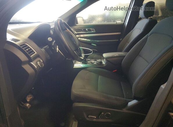 1FM5K8D8XGGB74475 2016 FORD EXPLORER Черный Вид салона спереди