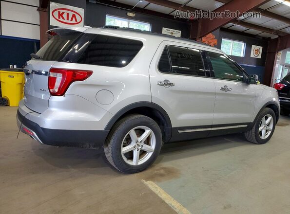 1FM5K8D8XHGA96023 2017 FORD EXPLORER Серебряный Задняя правая четверть