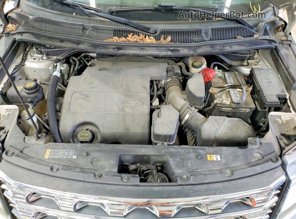 1FM5K8D8XHGA96023 2017 FORD EXPLORER Серебряный Вид подкапотного пространства