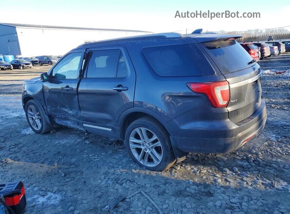1FM5K8D8XHGA96961 2017 FORD EXPLORER Серый Задняя левая четверть