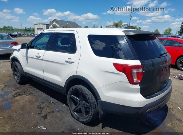 1FM5K8D8XHGC74335 2017 FORD FORD EXPLORER Белый Задняя левая четверть