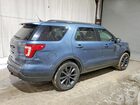 2018 Ford Explorer Xlt Синий vin: 1FM5K8D8XJGA50438