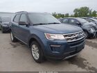 2019 Ford Explorer Xlt Blue vin: 1FM5K8D8XKGA16338