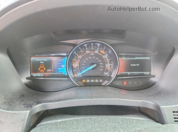 1FM5K8D8XKGA21376 2019 FORD EXPLORER Угольный Вид щитка приборов