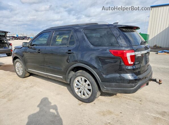 1FM5K8D8XKGA40669 2019 FORD EXPLORER Черный Задняя левая четверть