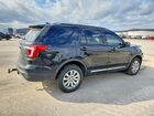 2019 Ford Explorer Xlt Черный vin: 1FM5K8D8XKGA40669