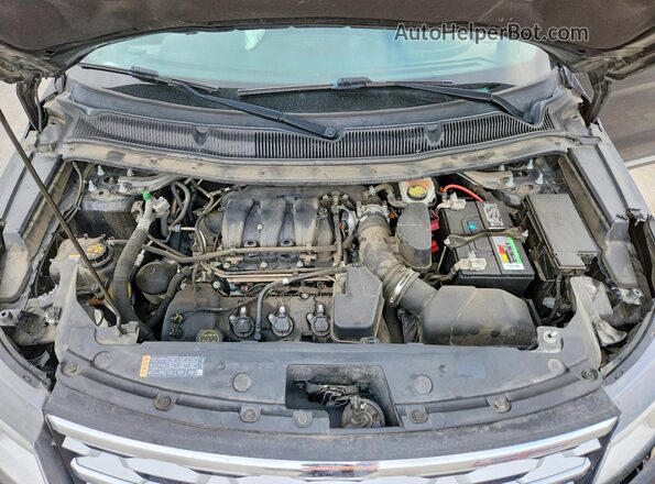 1FM5K8D8XKGA40669 2019 FORD EXPLORER Черный Вид подкапотного пространства